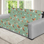 Cute Beagle Puppy Pattern Print Futon Protector