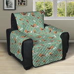 Cute Beagle Puppy Pattern Print Recliner Protector