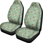 Cute Beagle Puppy Pattern Print Universal Fit Car Seat Covers