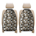 Cute Bear Pattern Print Car Seat Organizers