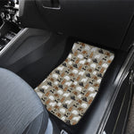 Cute Bear Pattern Print Front Car Floor Mats