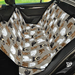 Cute Bear Pattern Print Pet Car Back Seat Cover