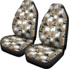 Cute Bear Pattern Print Universal Fit Car Seat Covers