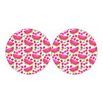 Cute Berry Watermelon Pattern Print Car Coasters