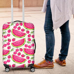 Cute Berry Watermelon Pattern Print Luggage Cover GearFrost