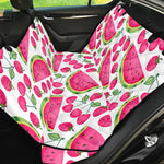 Cute Berry Watermelon Pattern Print Pet Car Back Seat Cover