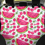 Cute Berry Watermelon Pattern Print Pet Car Back Seat Cover