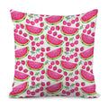 Cute Berry Watermelon Pattern Print Pillow Cover