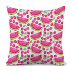 Cute Berry Watermelon Pattern Print Pillow Cover