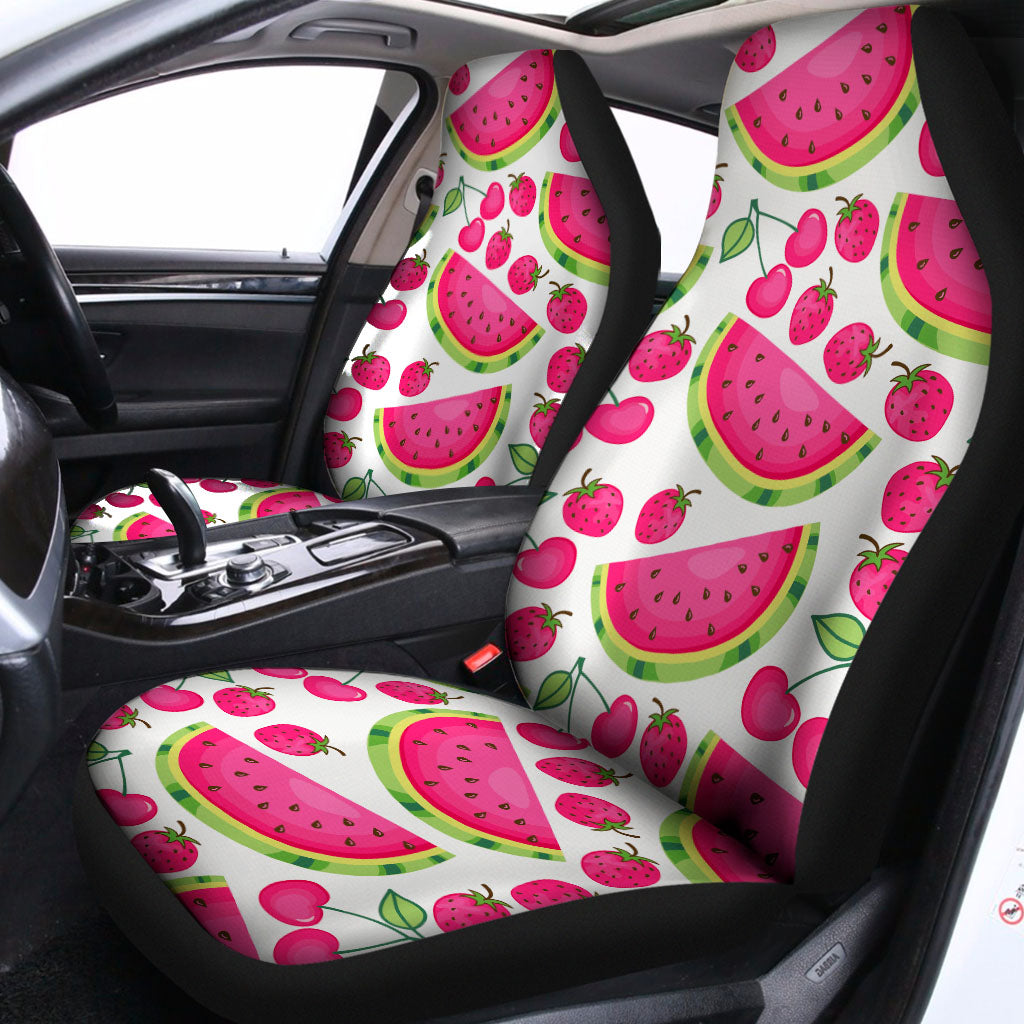 Cute Berry Watermelon Pattern Print Universal Fit Car Seat Covers