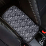 Cute Black Cat Pattern Print Car Center Console Cover