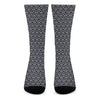 Cute Black Cat Pattern Print Crew Socks