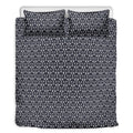 Cute Black Cat Pattern Print Duvet Cover Bedding Set