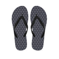 Cute Black Cat Pattern Print Flip Flops