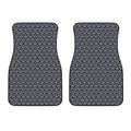 Cute Black Cat Pattern Print Front Car Floor Mats
