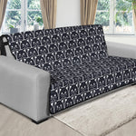 Cute Black Cat Pattern Print Futon Protector