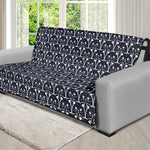 Cute Black Cat Pattern Print Futon Protector