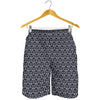 Cute Black Cat Pattern Print Men's Shorts