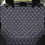 Cute Black Cat Pattern Print Pet Car Back Seat Cover