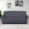 Cute Black Cat Pattern Print Sofa Cover