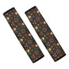 Cute Boho Owl Pattern Print Car Seat Belt Covers