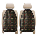 Cute Boho Owl Pattern Print Car Seat Organizers