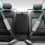 Cute Bull Terrier Faces Pattern Print Car Seat Belt Covers