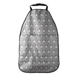 Cute Bull Terrier Faces Pattern Print Car Seat Organizers