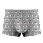 Cute Bull Terrier Faces Pattern Print Men's Boxer Briefs