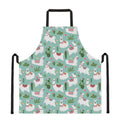 Cute Cactus And Llama Pattern Print Apron