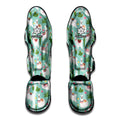 Cute Cactus And Llama Pattern Print Muay Thai Shin Guards