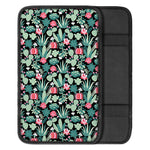 Cute Cactus And Succulent Print Car Center Console Cover