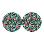 Cute Cactus And Succulent Print Car Coasters