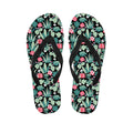 Cute Cactus And Succulent Print Flip Flops