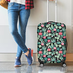 Cute Cactus And Succulent Print Luggage Cover