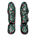 Cute Cactus And Succulent Print Muay Thai Shin Guards