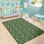 Cute Cactus Plant Pattern Print Area Rug