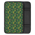 Cute Cactus Plant Pattern Print Car Center Console Cover
