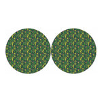 Cute Cactus Plant Pattern Print Car Coasters