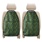 Cute Cactus Plant Pattern Print Car Seat Organizers