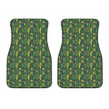 Cute Cactus Plant Pattern Print Front Car Floor Mats