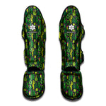 Cute Cactus Plant Pattern Print Muay Thai Shin Guard