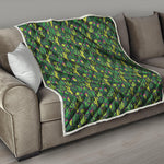 Cute Cactus Plant Pattern Print Quilt