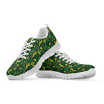 Cute Cactus Plant Pattern Print White Sneakers