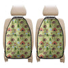 Cute Camping Pattern Print Car Seat Organizers