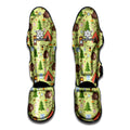 Cute Camping Pattern Print Muay Thai Shin Guards