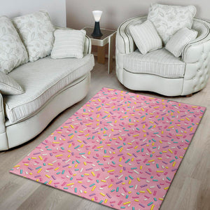 Cute Candy Pattern Print Area Rug