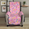 Cute Candy Pattern Print Armchair Protector