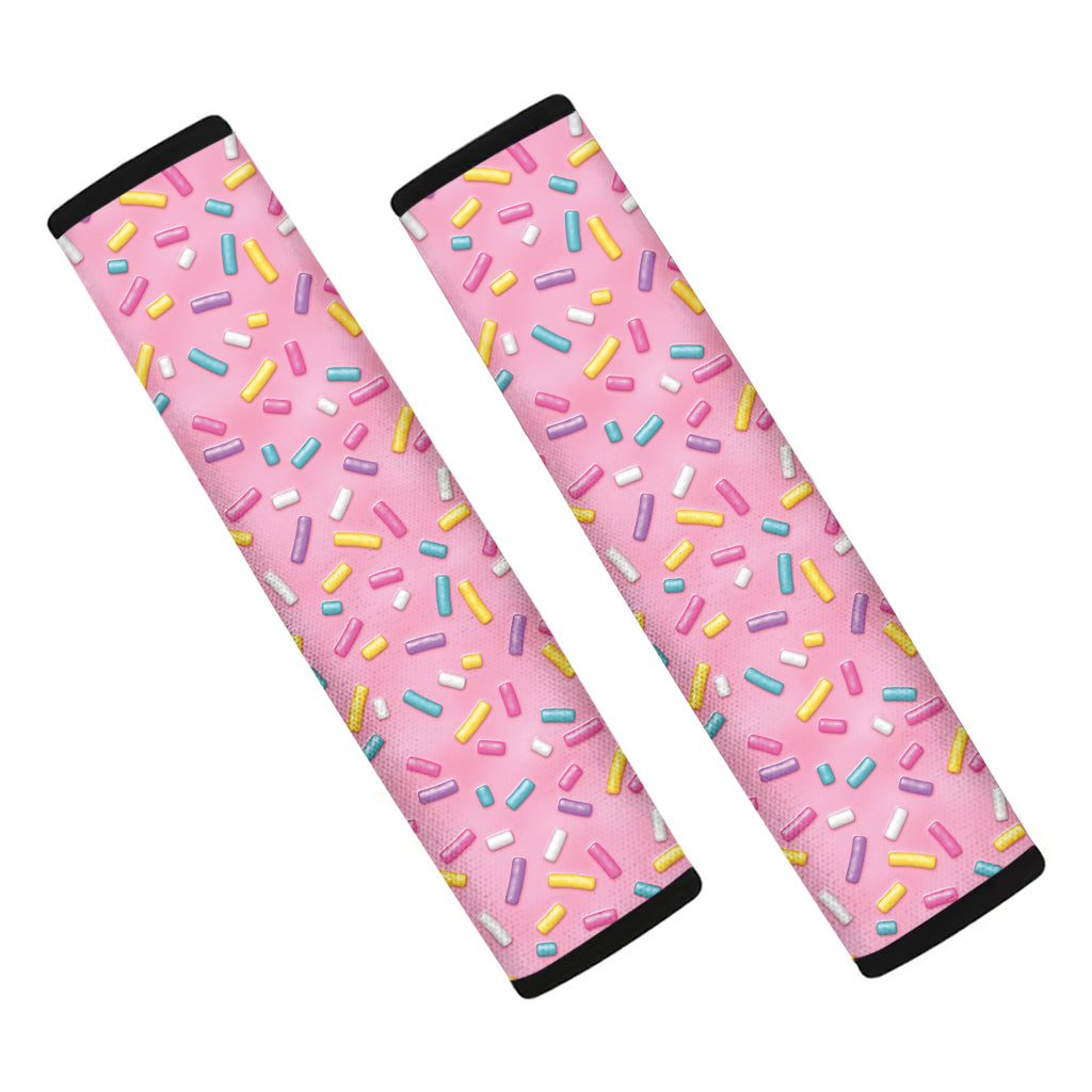 Cute Candy Pattern Print Car Seat Belt Covers