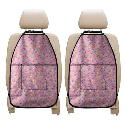 Cute Candy Pattern Print Car Seat Organizers